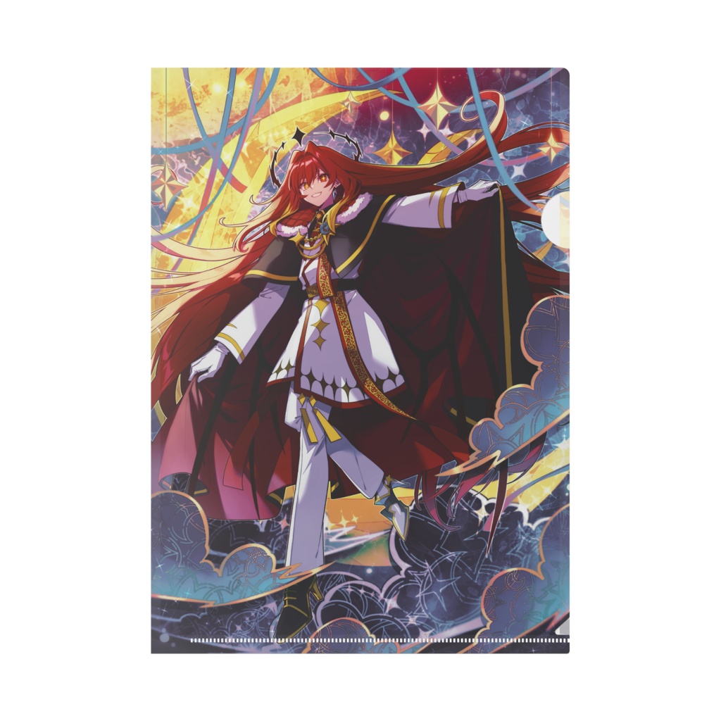 【大魔王赤石一周年記念グッズ】クリアファイル