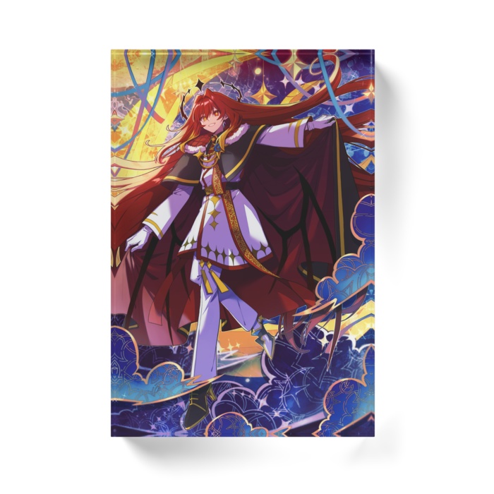 【大魔王赤石一周年記念グッズ】アクリルブロック