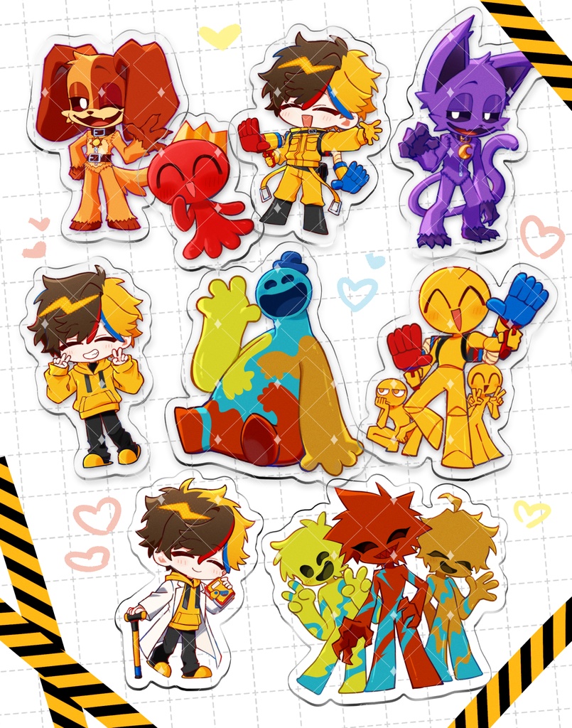 【単品】PPT!アクリルキーホルダースタンド