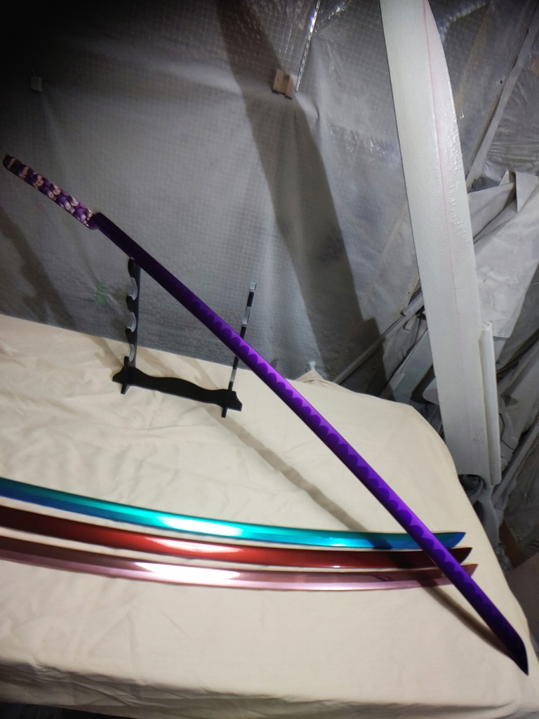 長大な樹脂製 剛刀!! (兄弟刀 各色取揃)