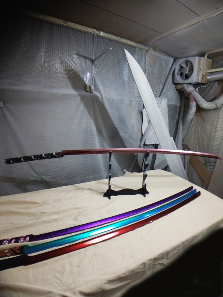 長大な樹脂製 剛刀!! (兄弟刀 各色取揃)