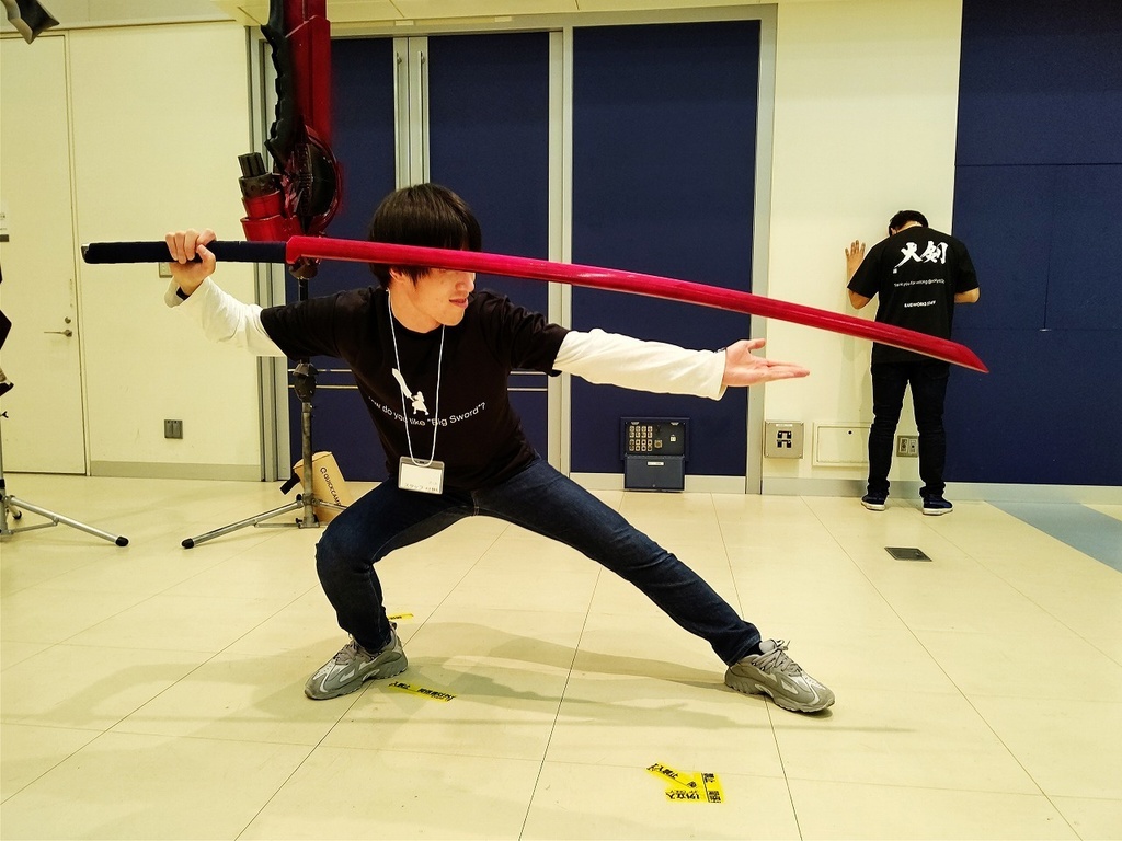 長大な樹脂製 剛刀!! (兄弟刀 各色取揃)