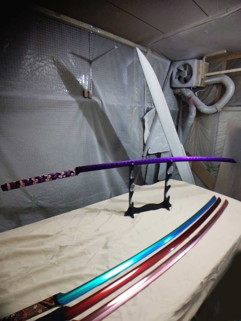 長大な樹脂製 剛刀!! (兄弟刀 各色取揃)