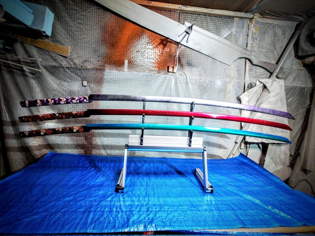 長大な樹脂製 剛刀!! (兄弟刀 各色取揃)