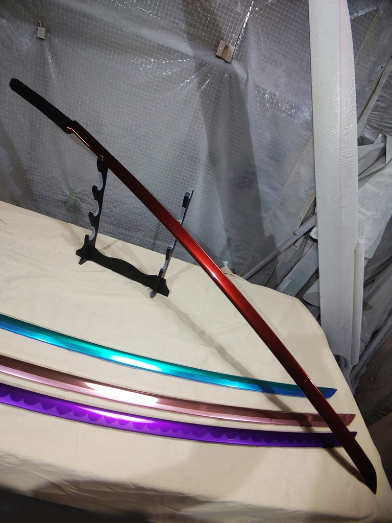 長大な樹脂製 剛刀!! (兄弟刀 各色取揃)