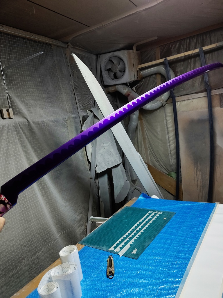 長大な樹脂製 剛刀!! (兄弟刀 各色取揃)