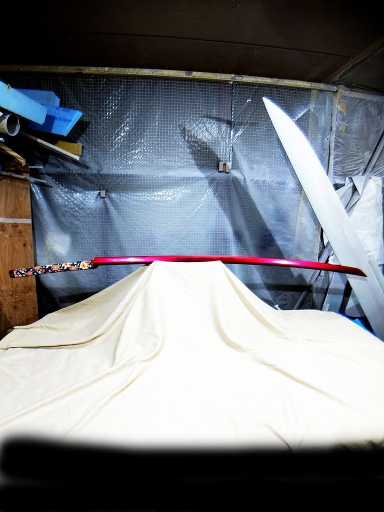 全長1.8m 樹脂製 剛刀! (姉妹刀 各色取揃)