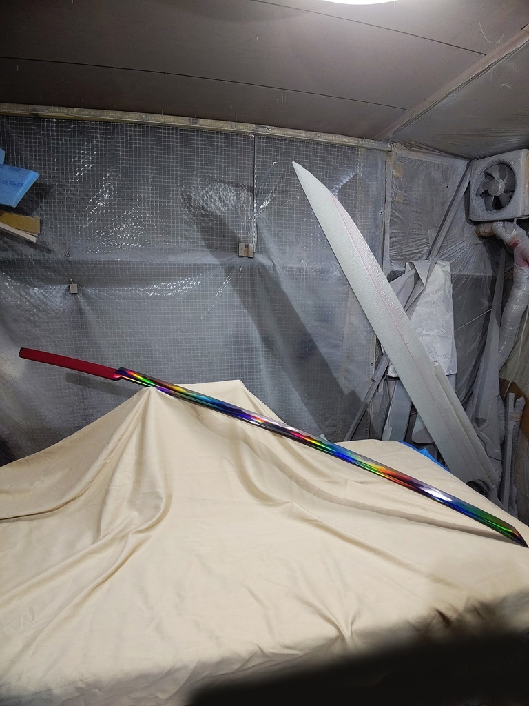 全長1.8m 樹脂製 剛刀! (姉妹刀 各色取揃)