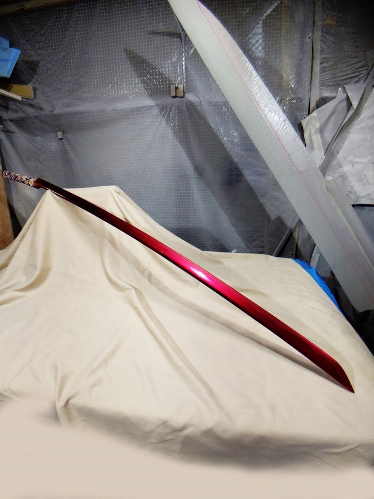 全長1.8m 樹脂製 剛刀! (姉妹刀 各色取揃)