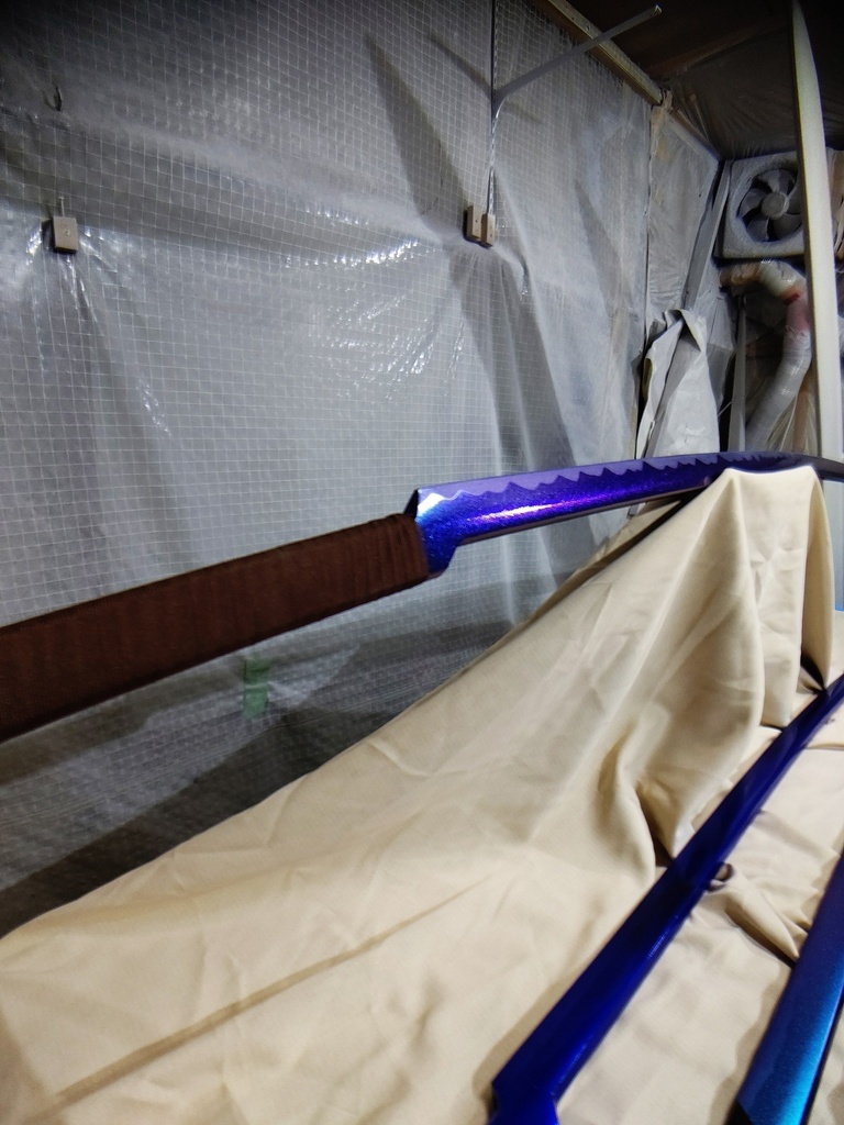 全長1.8m 樹脂製 剛刀! (姉妹刀 各色取揃)