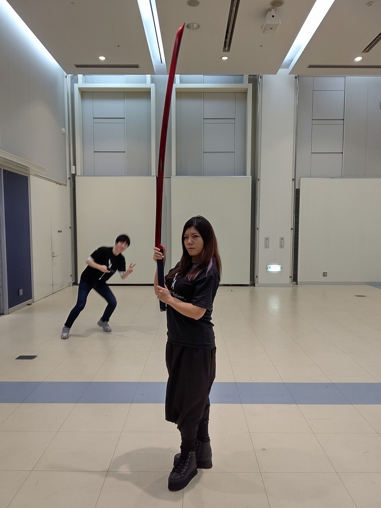 全長1.8m 樹脂製 剛刀! (姉妹刀 各色取揃)