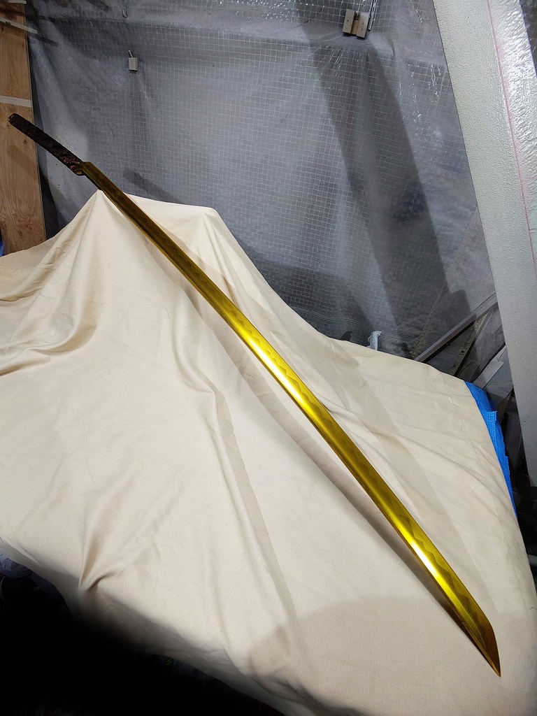 全長1.8m 樹脂製 剛刀! (姉妹刀 各色取揃)