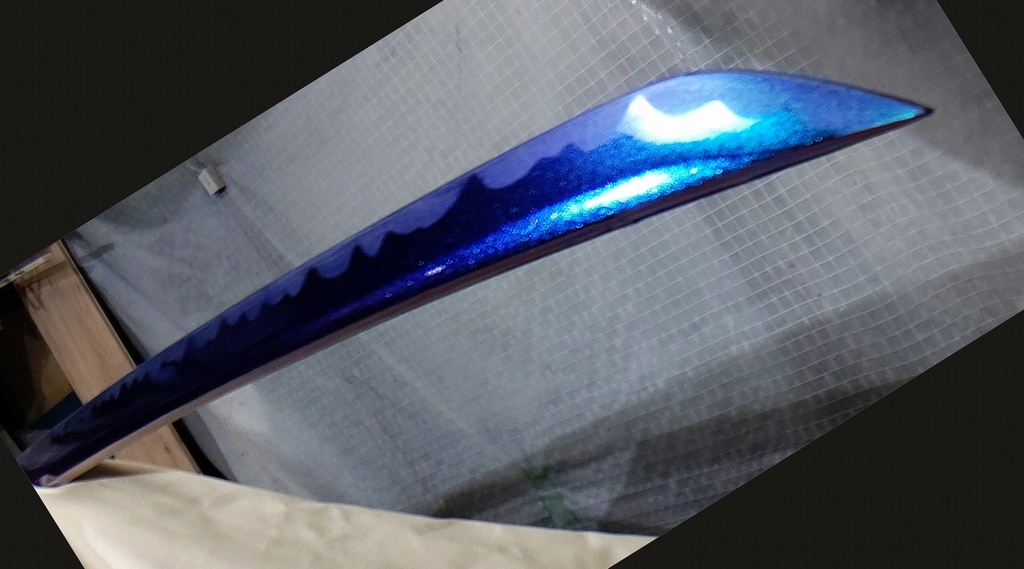 全長1.8m 樹脂製 剛刀! (姉妹刀 各色取揃)