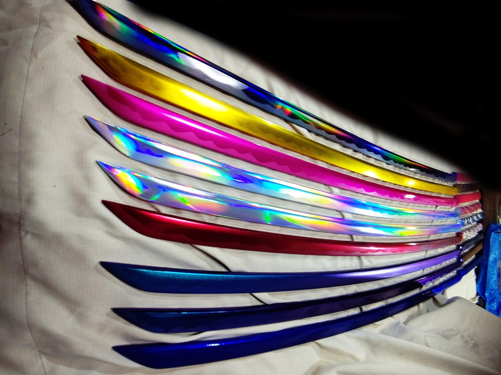 全長1.8m 樹脂製 剛刀! (姉妹刀 各色取揃)