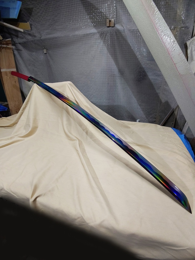 全長1.8m 樹脂製 剛刀! (姉妹刀 各色取揃)