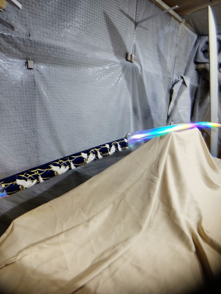 全長1.8m 樹脂製 剛刀! (姉妹刀 各色取揃)