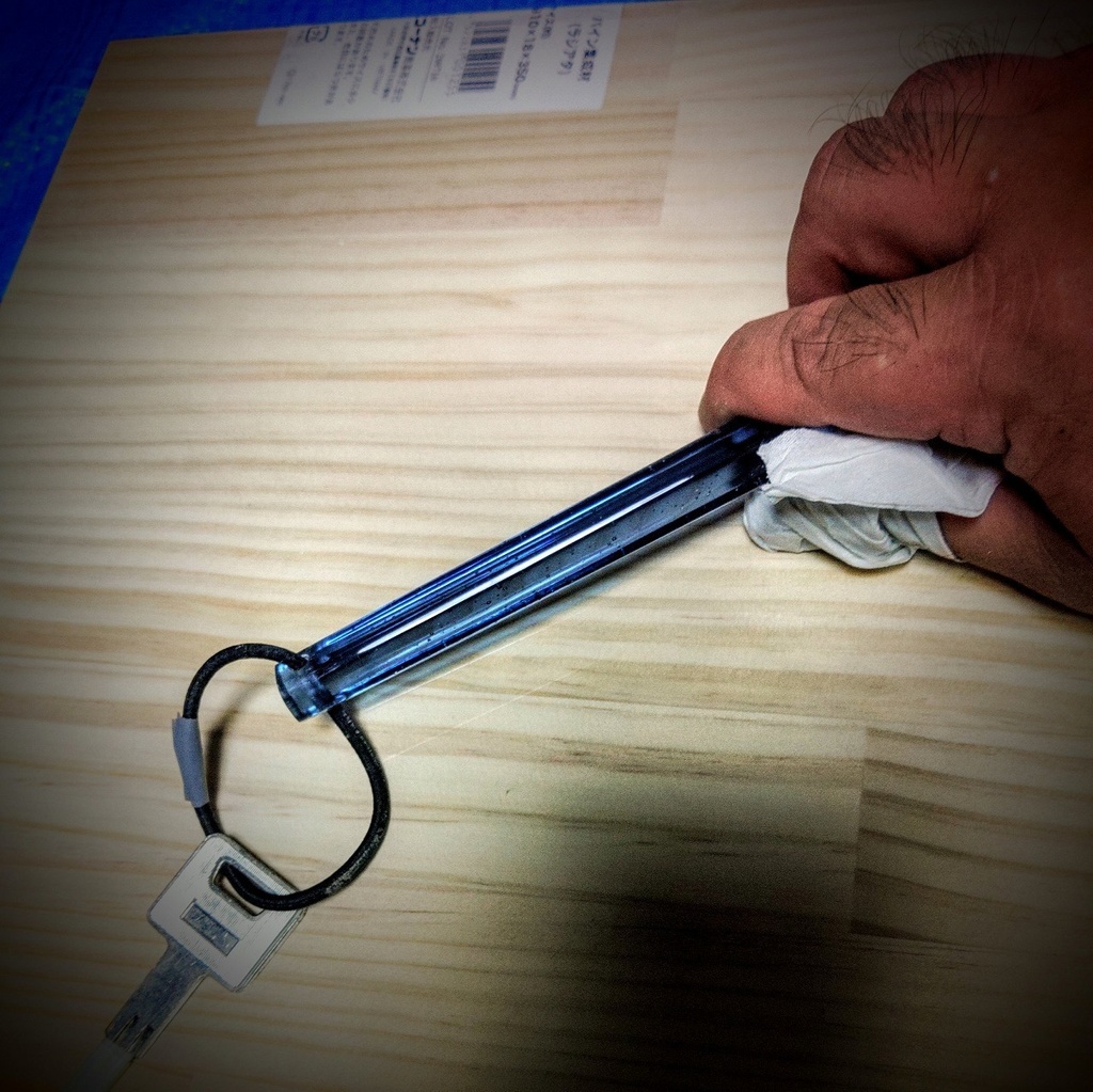 クナイ型ルームキーホルダー【アバンスパイク】全長35cm