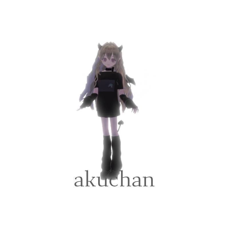【オリジナル3Dモデル】akuchan