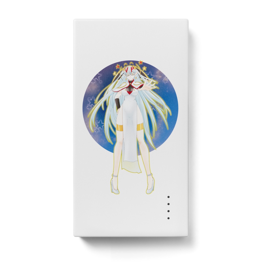 ティッシュババアモバイルバッテリー（背景あり）