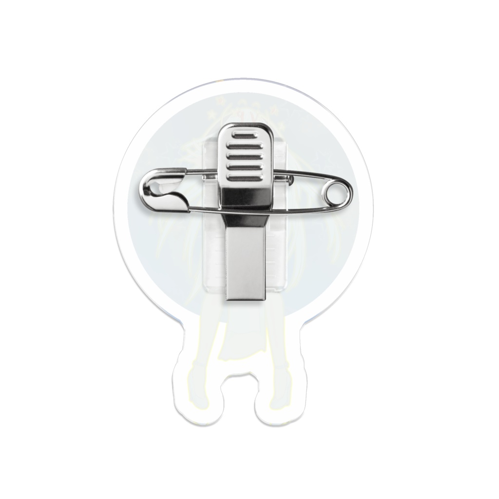 ティッシュババアアクリルバッジ