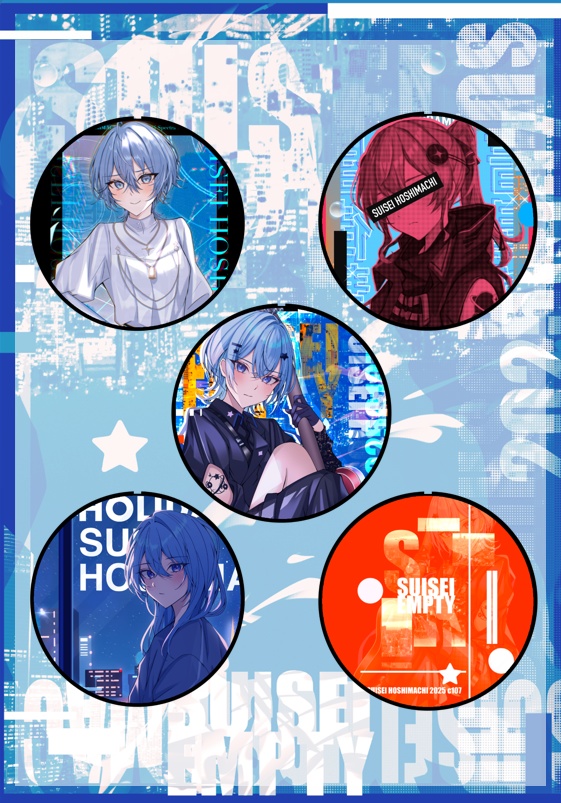 缶バッジ　5種セット