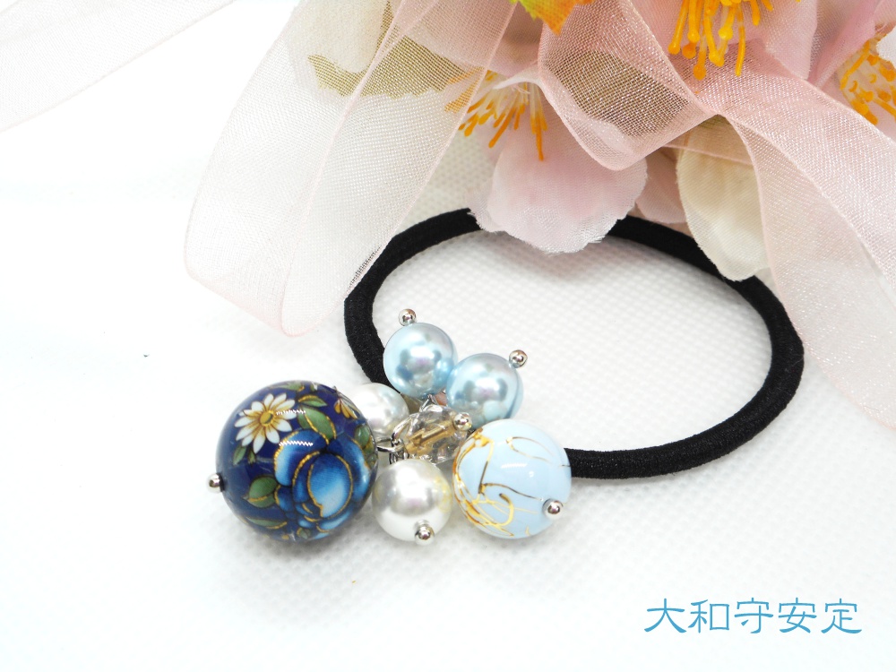 【刀剣乱舞】和風ヘアゴム改