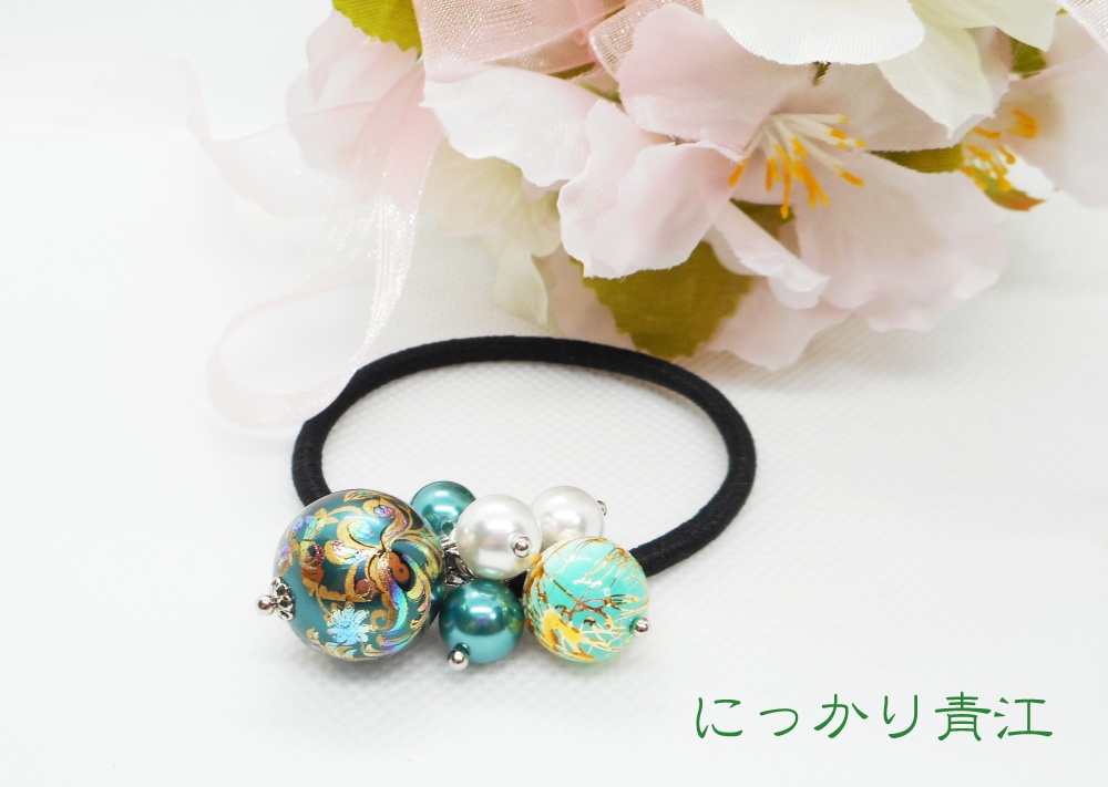 【刀剣乱舞】和風ヘアゴム改