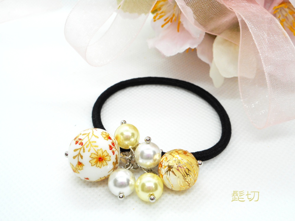 【刀剣乱舞】和風ヘアゴム改