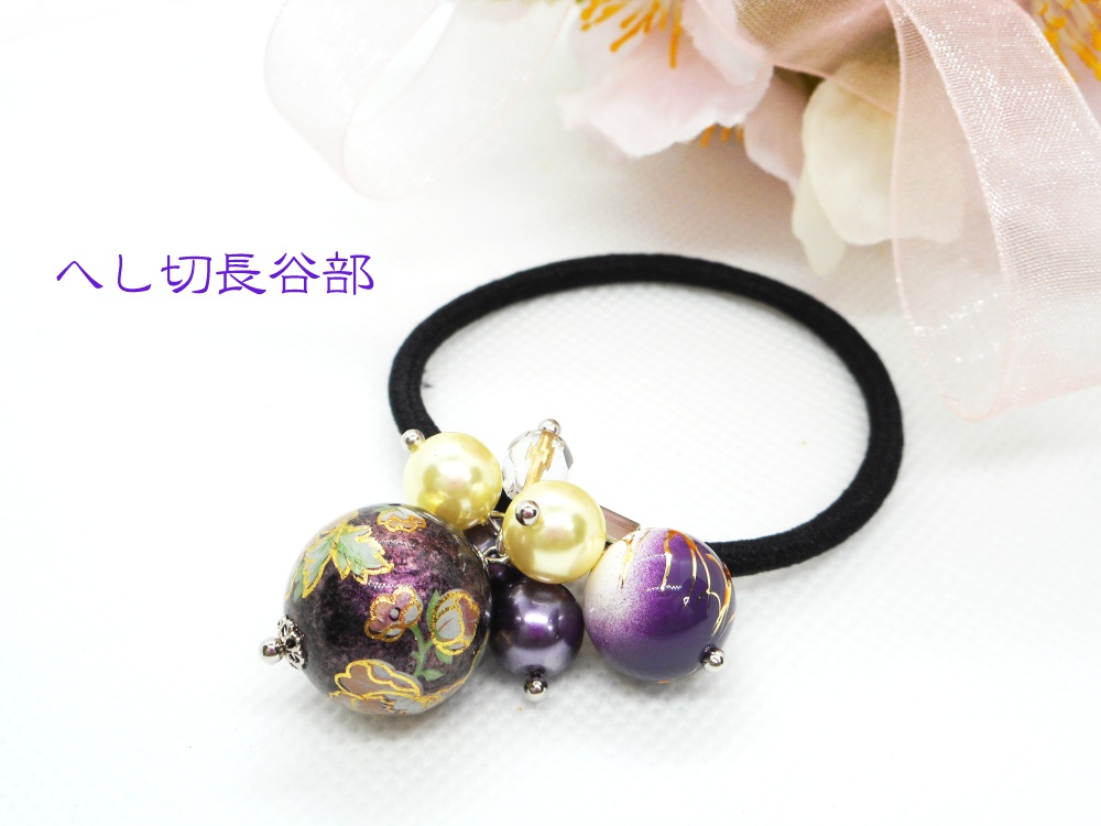 【刀剣乱舞】和風ヘアゴム改