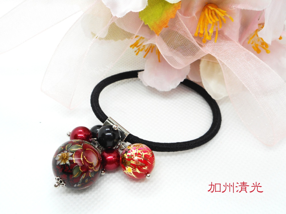 【刀剣乱舞】和風ヘアゴム改