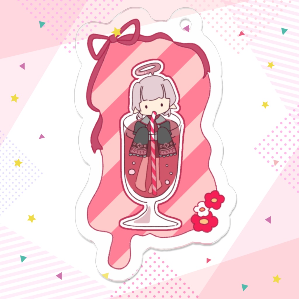 ミスティオ君ドリンクキーホルダー