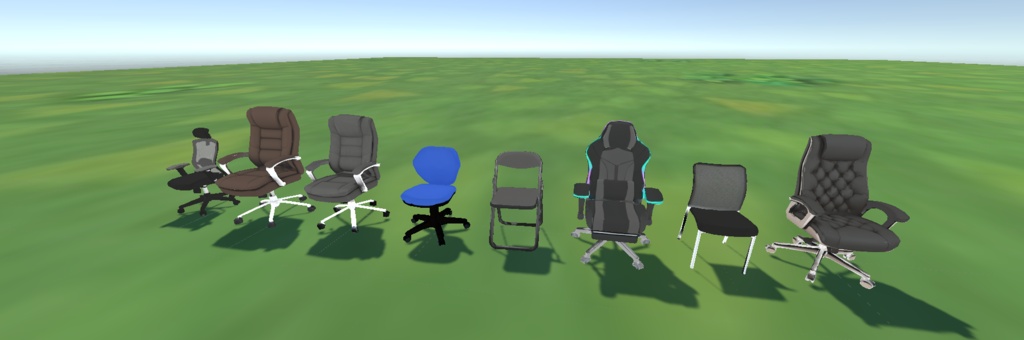 【3Dモデル】オフィスにあるイス