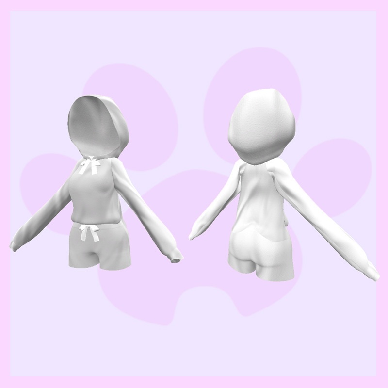 【舞夜用】PajamaParker / パジャマパーカー