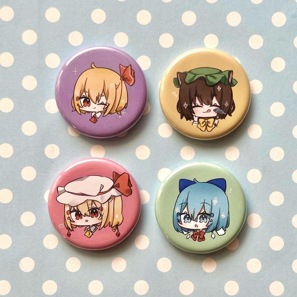 ミニ缶バッジ4種セット