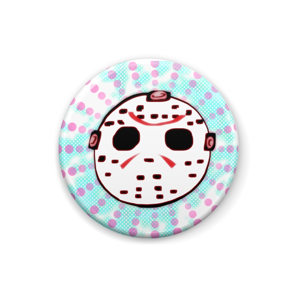 ジェイソン缶バッチ