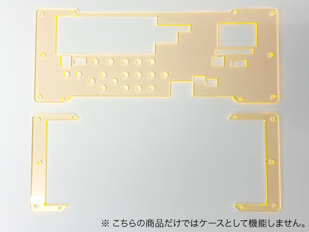 R-03N（ロザンヌ）用アクリルケース専用 １層目・３層目カラーパーツ（オレンジ）