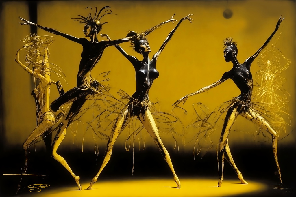 Goldfinger, Limited Edition Digital Art, Signed by Kay Uwe Rott
