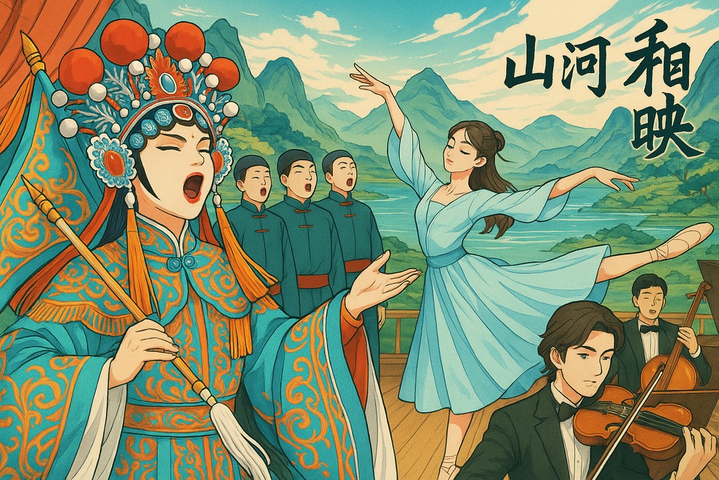 山河相映 (CN) - Mountains and Rivers Reflect Each Other