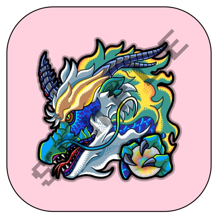 【缶マグネット】火竜&水龍