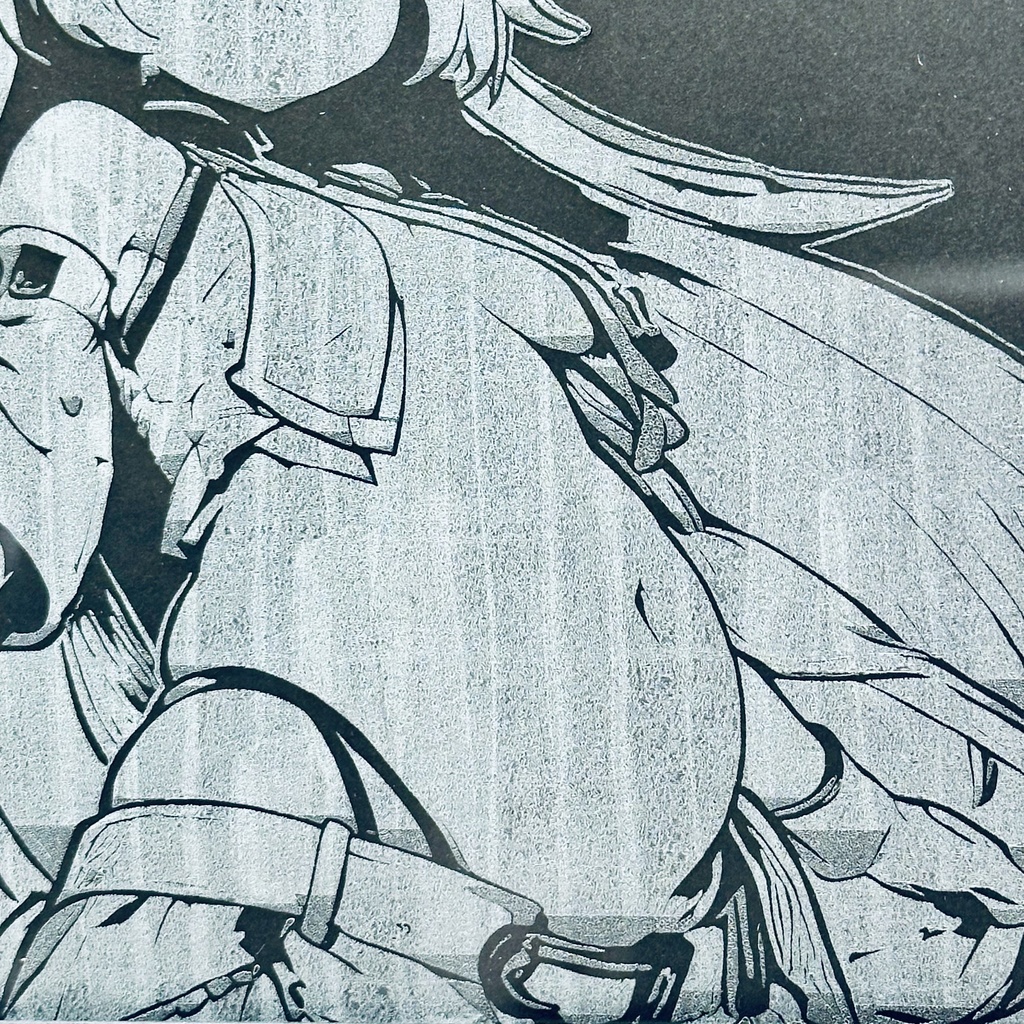 ガラス彫刻 イリシア