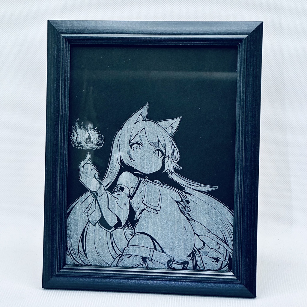 ガラス彫刻 イリシア