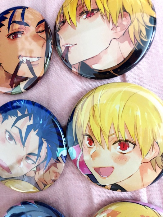 ないしょ缶バッジ