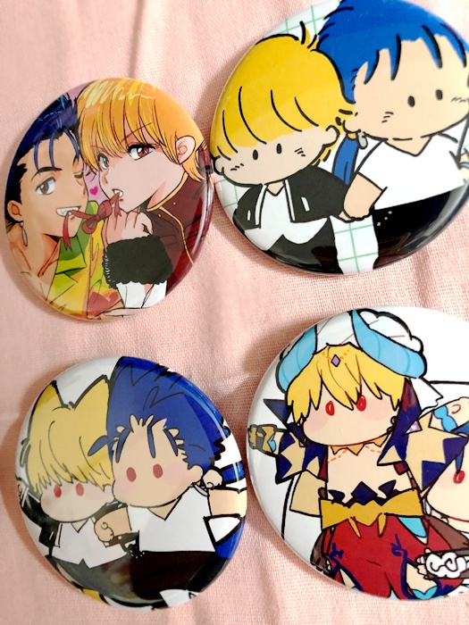 ないしょ缶バッジ