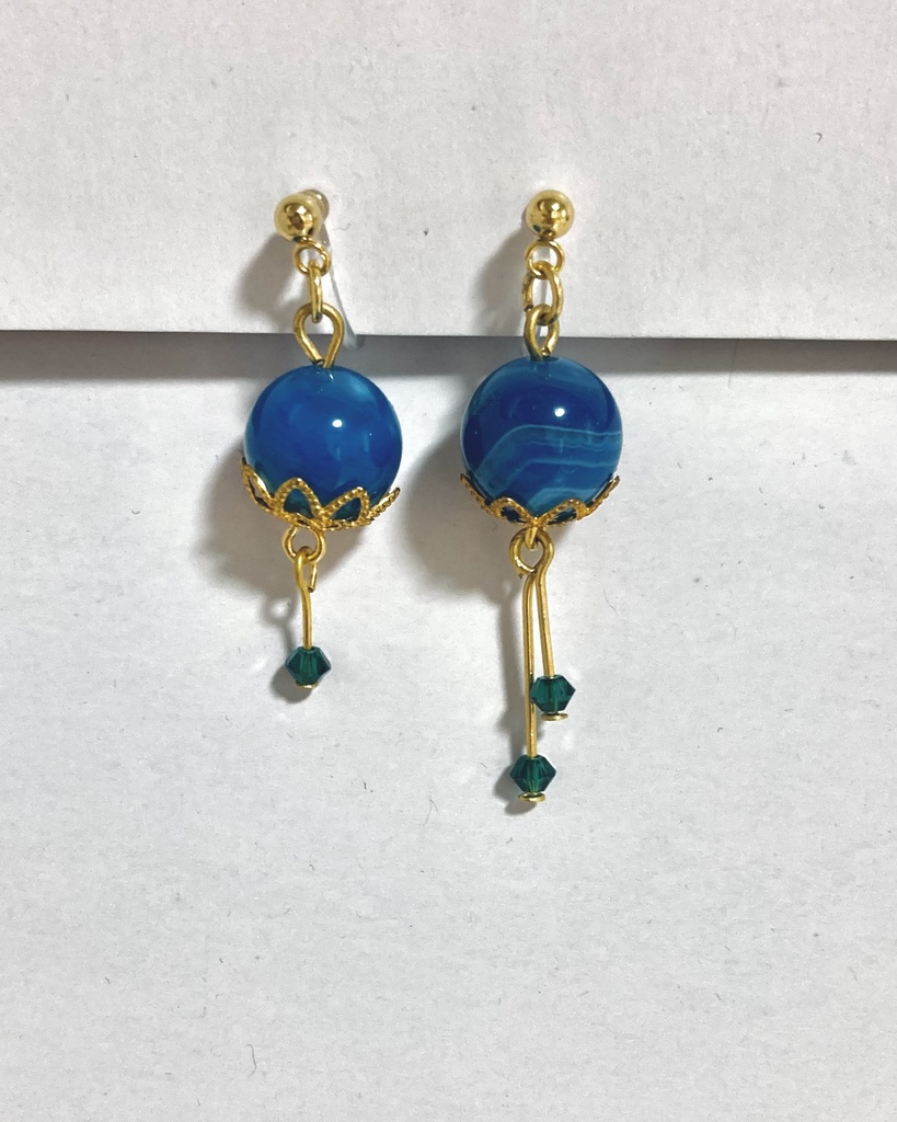 【イメージアクセサリー】焔へ落ちた青き茨よ 単品【BOOTH頒布終了】