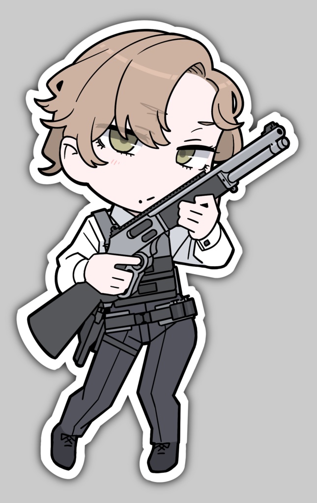 うちのこステッカー　喜屋野ハル