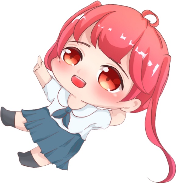 全裸ちゃんキーホルダー　セーラー服type