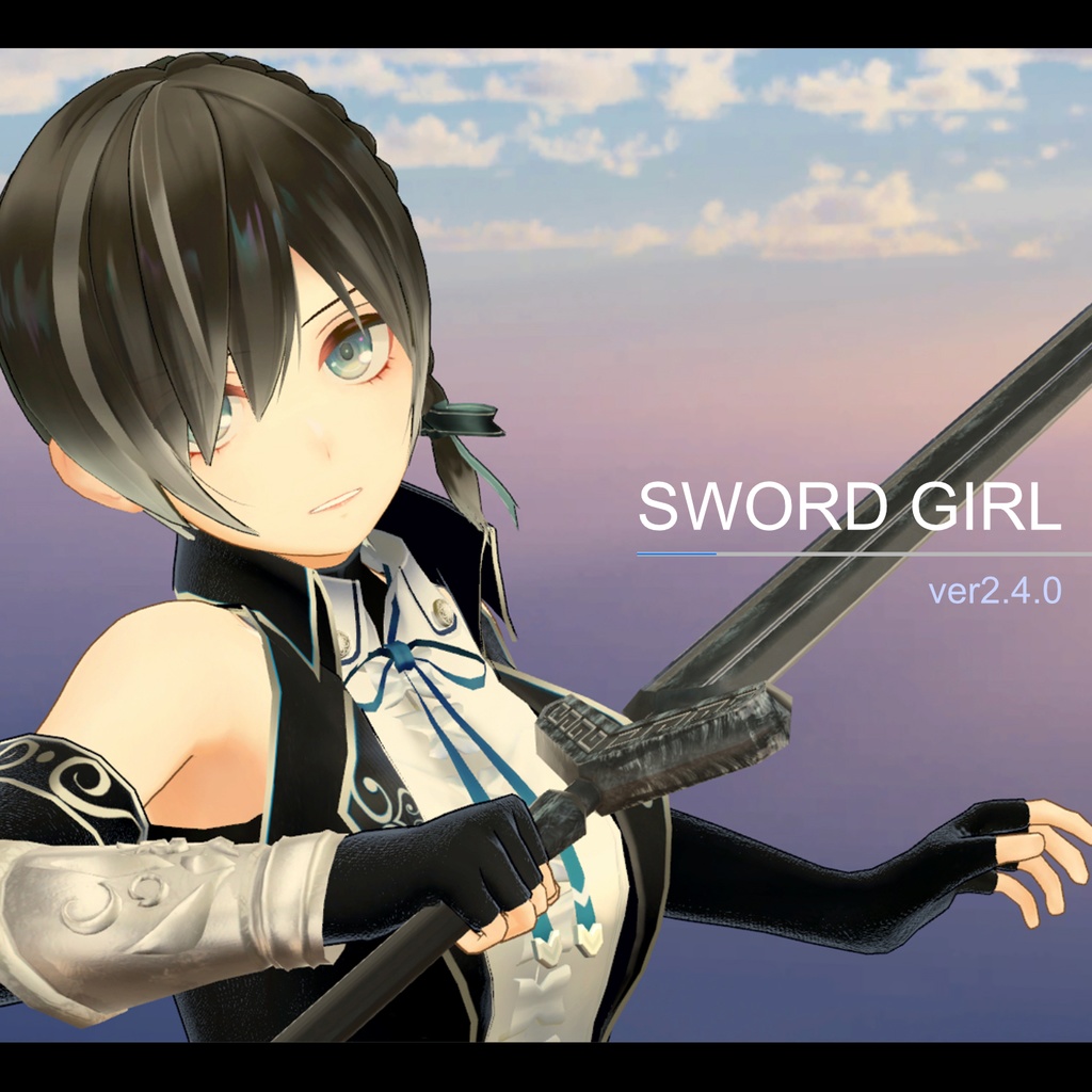 Original 3D model【Sword Girl】
