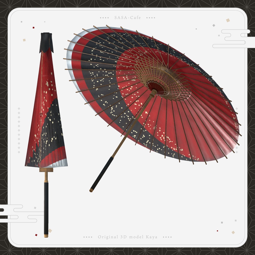 Original 3D model【華夜 -Kaya-】