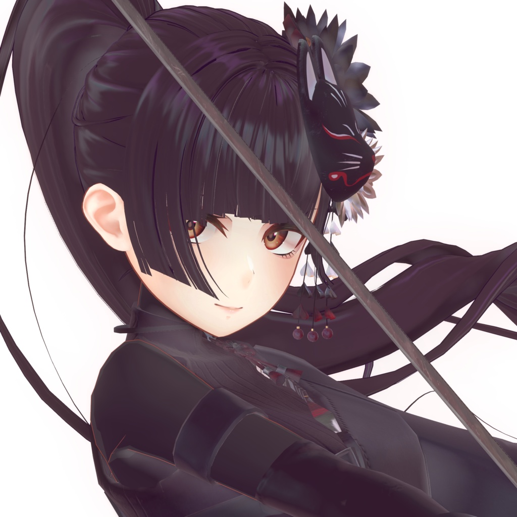 Original 3D model【華夜 -Kaya-】