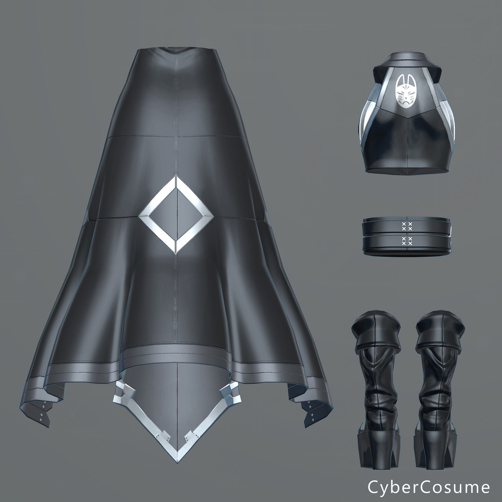 Original 3D model【華夜 -Kaya-】